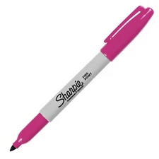 Sharpie Permanent Marker, Fine Point, Berry Ink, 1-Count