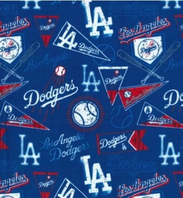 LA Dodgers  Cotton 16'' ROLL PILLOW ZIPPER FUN FAN GIFT NEW HAND MADE Man Cave