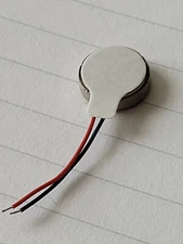 10 pcs DC3V Pager Cell Phone Mobile Coin Flat Vibrating Vibration Micro Motor