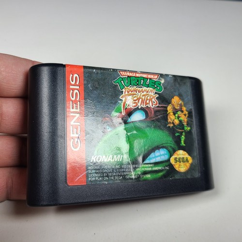 Teenage Mutant Ninja Turtles: Tournament Fighters (Sega Genesis, 1993) autentico - Foto 2 di 8