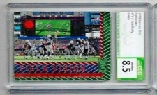 2018 Panini Elite Tom Brady Field Vision Green CSG 8.5