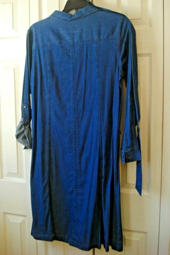 Vestido de mezclilla para dama talla grande de Laura Scott - Imagen 2 de 2