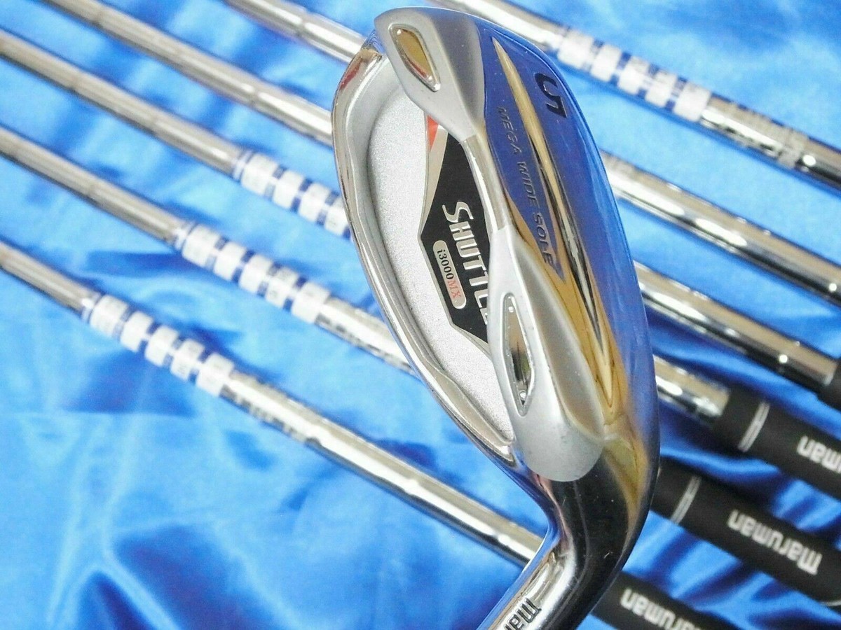 マルマン　シャトル i3000MX MARUMAN SHUTTLE GOLF CLUB UTILITY I3000MX STEEL IRONS 7PC R