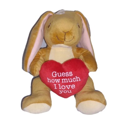 Kids Preferred NUTBROWN HARE Guess How Much I Love You Rabbit Soft 8in Plush NEW