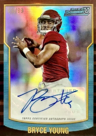 2021-22 Bowman University Bryce Young #2KBA-BY