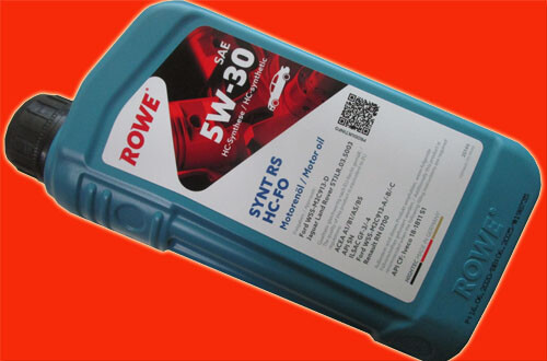 60 Liter ROWE HIGHTEC SYNT RS D1 SAE 5W-30 Motoröl GM HONDA FORD CHRYSLER