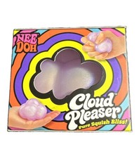 Schylling Nee Doh Cloud Pleaser Pink Shimmer Squishy Squeeze Sensory Fidget Toy