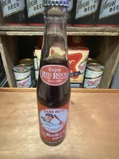 Babe Ruth Red Rock Soda Bottle 1 Of 5000 Full Bottle Old Vintage