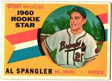 1960 Topps - Rookie Star- Al Spangler #143 EX