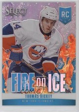 2013 Panini Select Fire on Ice Rookies Blue Prizm 3/25 Thomas Hickey #FR-26 1o22