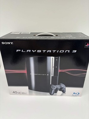 PS3 FAT Schwarz mit 2 Controller - Playstation- Konsole