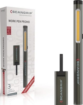 Scangrip Stiftleuchte WORK PEN 200 R & FLASH MICRO R 20-200 lm,75 lm Li-Ion