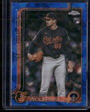 2025 Topps Chrome Update Sapphire Edition #USC31 Grant Wolfram