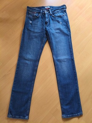 TOMMY JEANS, Slim Scanton, Illinois Mid Blue Stretch Dest, DMODMO3593