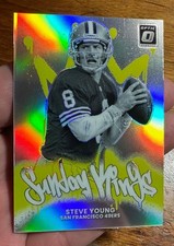 Steve Young Sunday Kings Case Hit 2025 Optic #49ers HOF