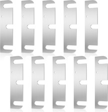 10 Pcs Hardware Door Hinge Shims Stainless Steel Metal Coated Finish Door Hinge