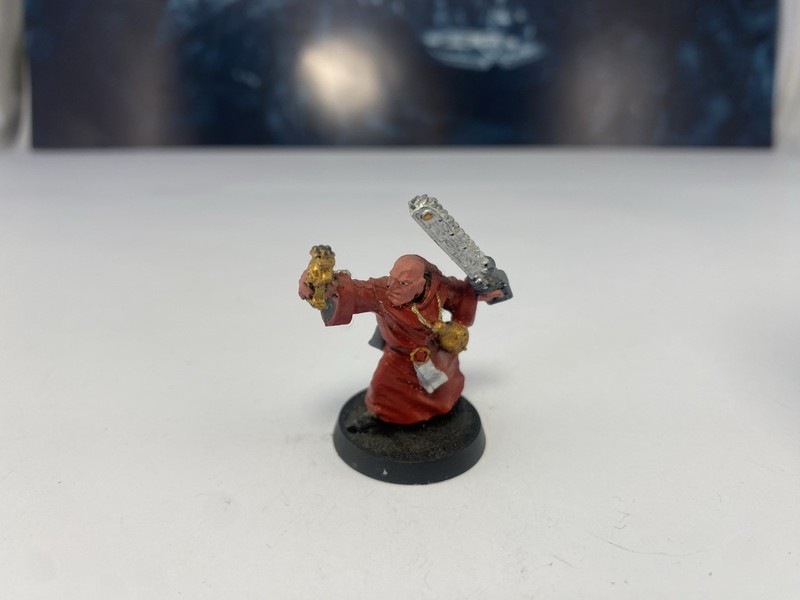 Warhammer 40k Imperial Agents Inquisitorial Priest Metal OOP Oldhammer GW AS