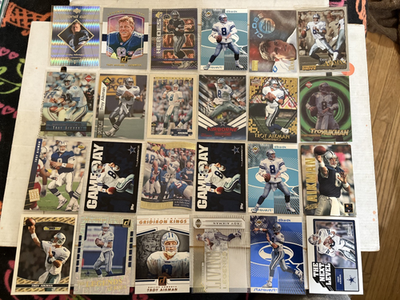 #ad 300 Troy Aikman Football Cards Base Inserts Lot Dallas Cowboys UCLA Collection $99.99