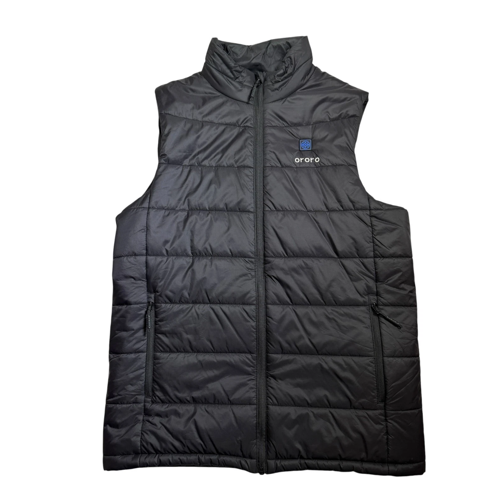 Ororo Mens Medium Tall MT Heated Vest Black