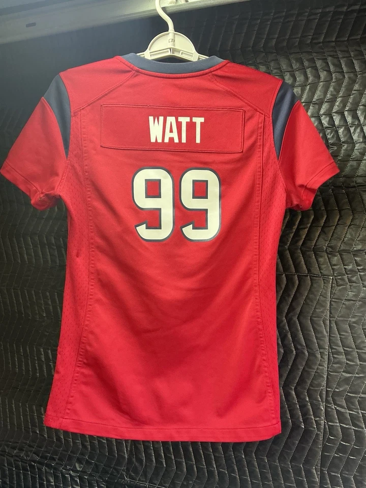 Camiseta para mujer Houston Texan Jj Watt talla pequeña Foto 2 de 4