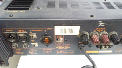 TOA P150D Power Amplifier パワーアンプ Professional Power Amplifier Toa P150D Extraordinary | eBay