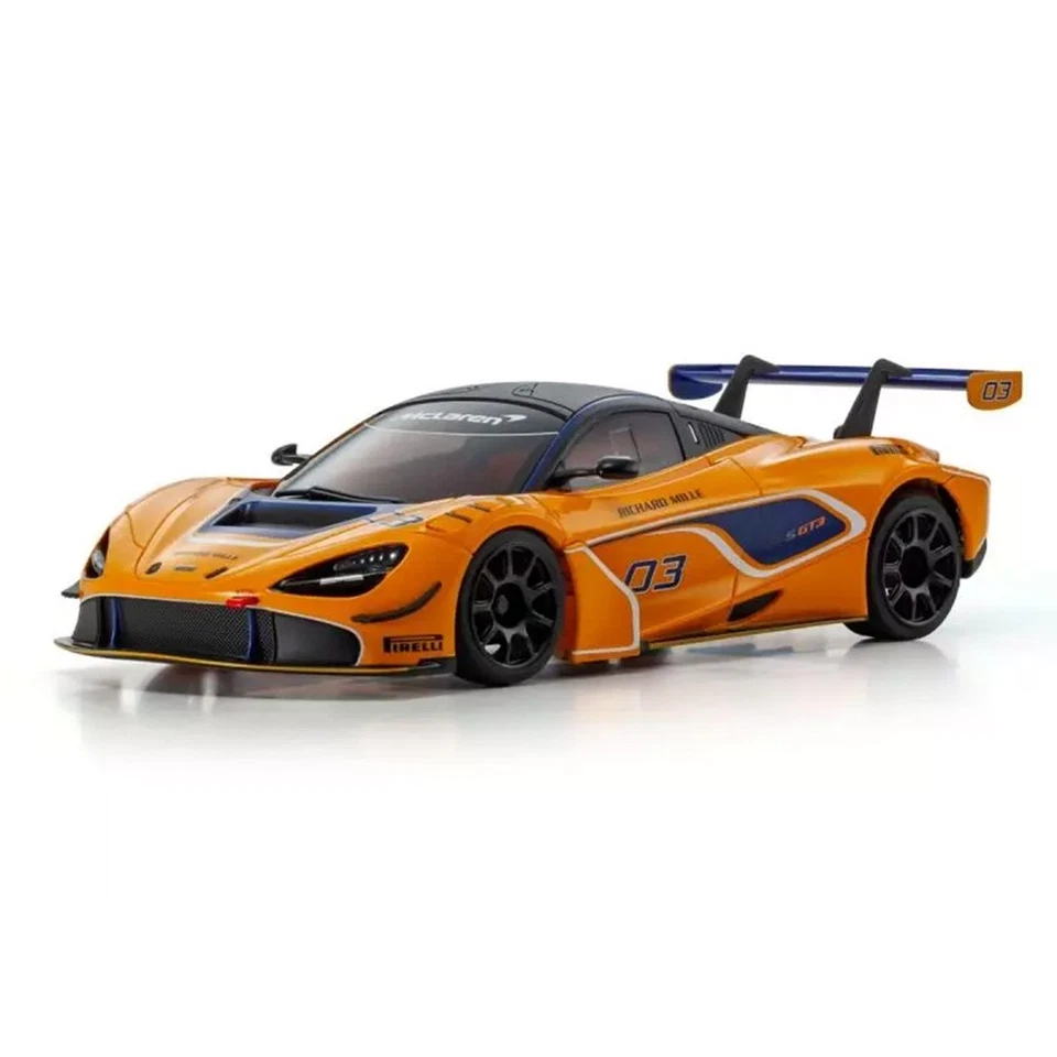 Kyosho Mini-Z RWD MR-04 McLaren 720S GT3 #03 Orange Readyset RTR RC Car #32364OR - Image 2 of 4