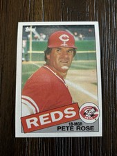 1985 Topps Pete Rose Mgr #547