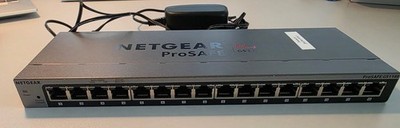 NETGEAR ProSafe Plus GS116Ev2   16-Port Gigabit Switch (Smart Managed)