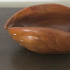Carved Wooden Duck Goose Swan Bowl Farmhouse Country Kitchen  Servingware Decor — photo 5