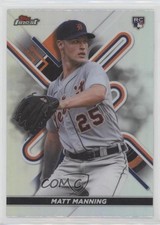 2022 Topps Finest Refractor Matt Manning #6 11ak