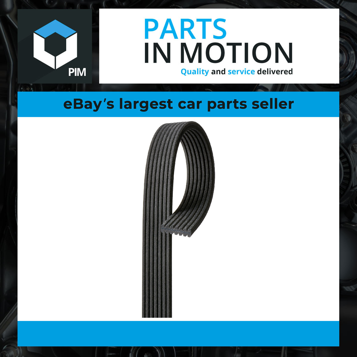 7 Rib Multi V Drive Belt fits VW TOUAREG 7L, 7P 3.6 05 to 18 Gates 022145933P