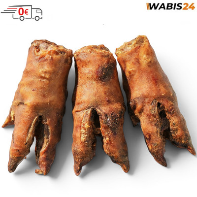 Schweinepfoten Schweinefüße 5/10/15 Stk Hundesnack Kauartikel 15-18 cm