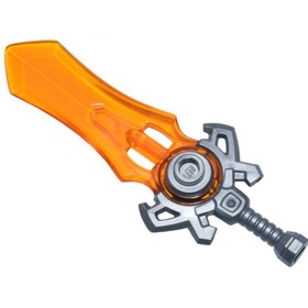 new 2026 LEGO Large Robot Cooper's DREAMZzz Sword, Flat-Silver and Trans-Orange