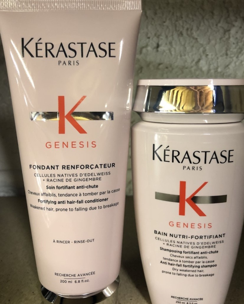 Kerastase Genesis Bain Nutri-Fortifiant 250ml and Genesis Fondant Renforcateur 2