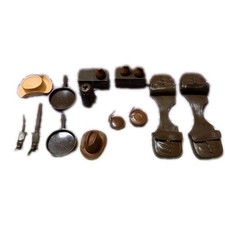 Vintage Marx, Best of the West Collection, Johnny West, Assorted Accessories