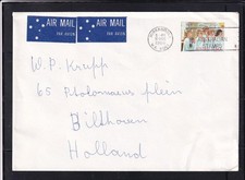 SA02 Australia 1986 cover to Netherlands Air Mail