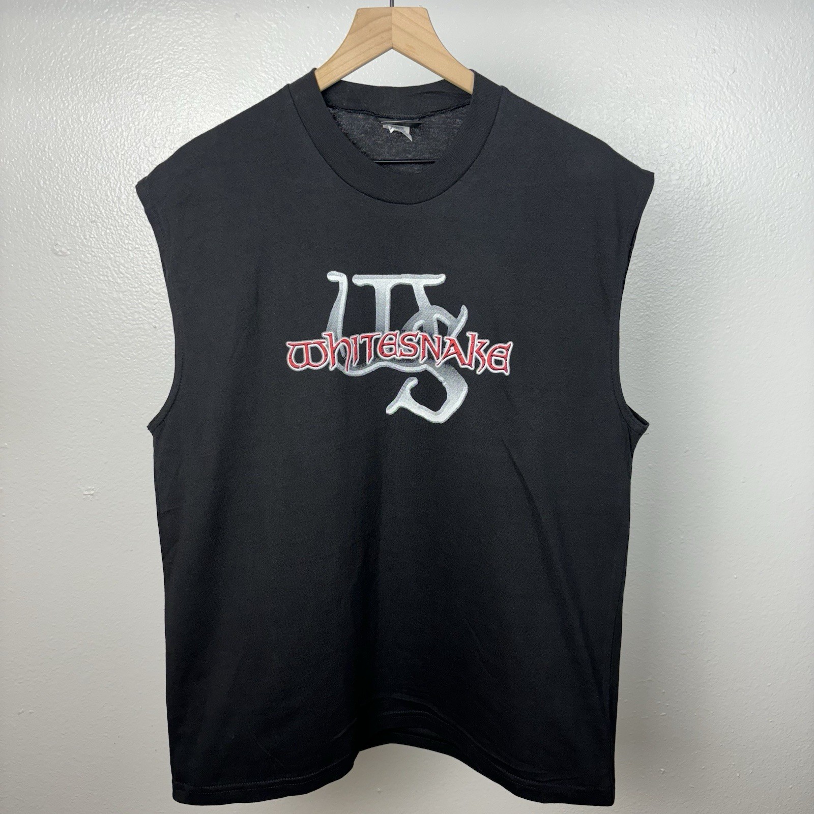 Vintage NOS Whitesnake 90’s Tour T Shirt Tank Top Black Size XL NEW Made in USA