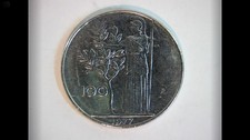 Italy 1977 100 Lire Minerva (100 Lire) Coin