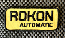ROKON AUTOMATIC SEW ON PATCH MOTORCYCLE ATV MANUFACTURER 4 1/2" x 2" NOS
