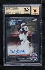 2017 Bowman Chrome Prospect Wander Javier #CPA-WJ BGS 9.5 GEM MINT Auto 6a7