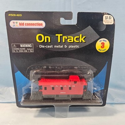Kid Connection Maisto On Track Wabash 2834 Caboose Diecast New