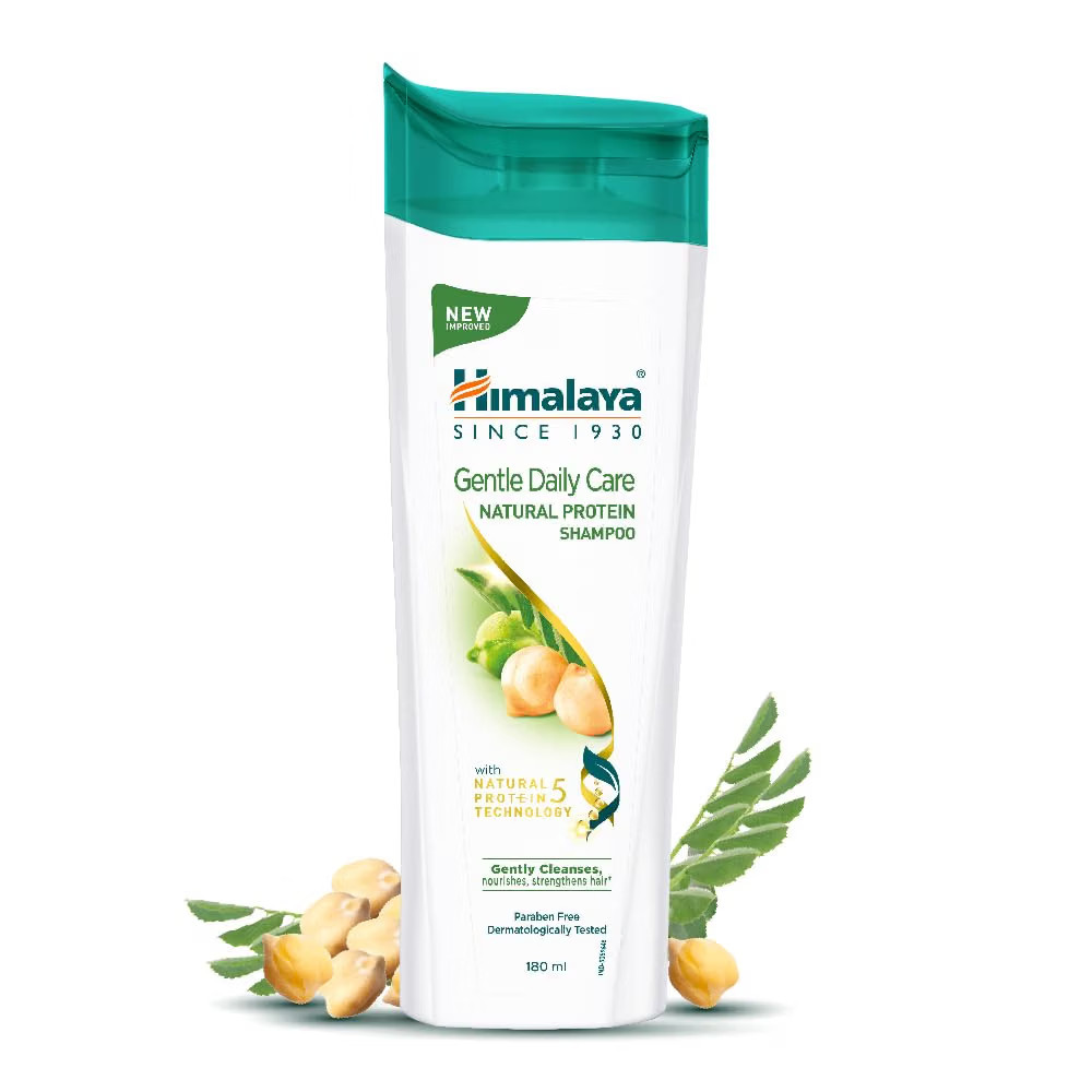 Himalaya Gentle Care Natural Protein Shampoo, Gently cleansesc strengthens 180ml