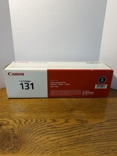 Genuine Canon 131 Black Toner Cartridge CRG-131 BK 6272B001 OEM New Sealed 2017