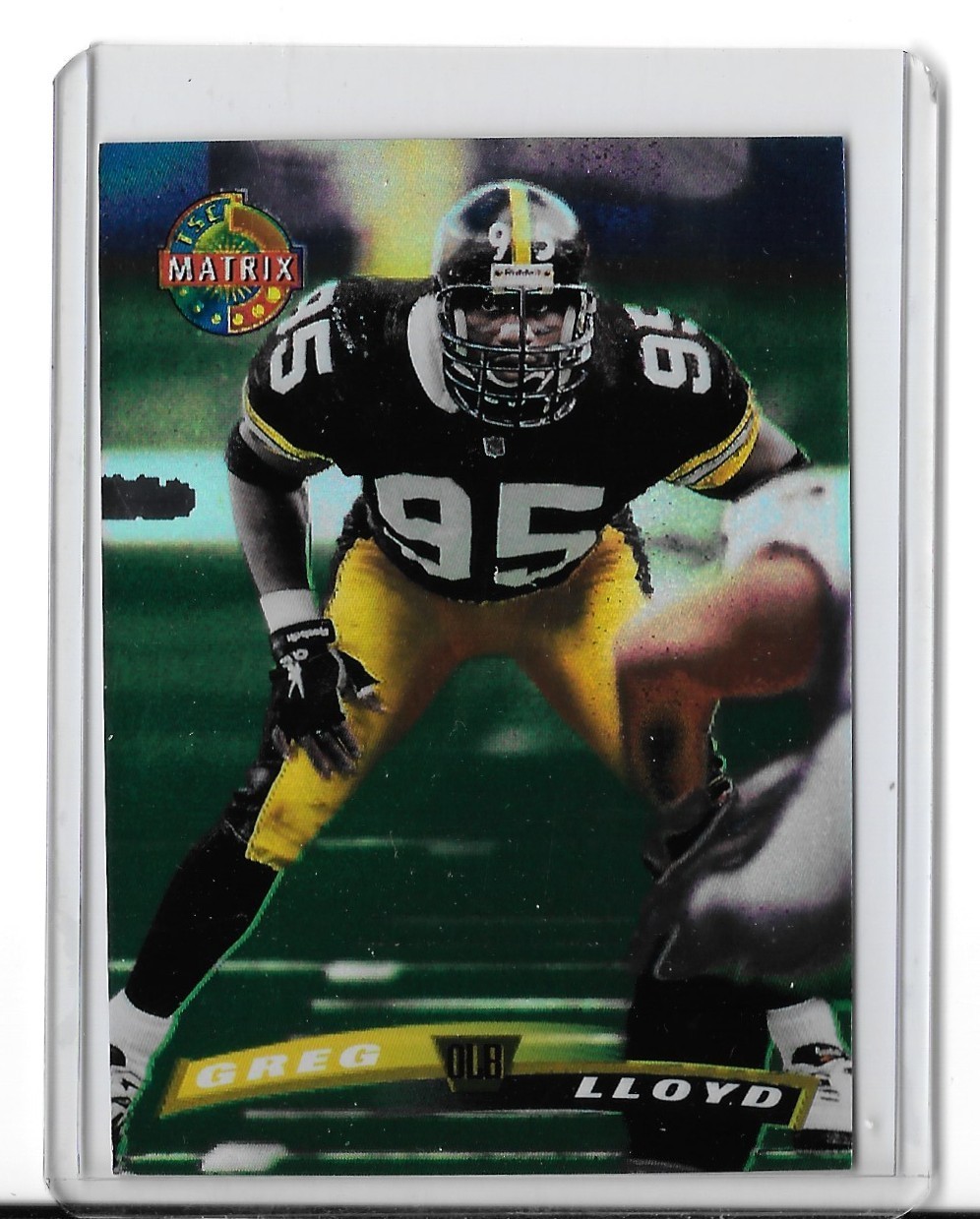 1996 Stadium Club - Matrix Greg Lloyd #275 Pittsburgh Steelers