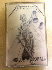 Metallica ...And Justice for All Cassette Elektra Records 9-60812-4