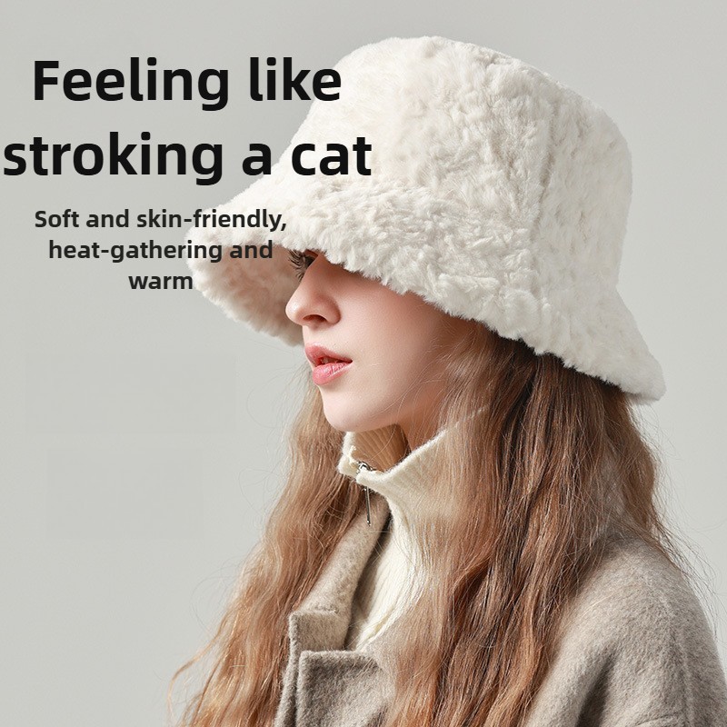 Sombrero De Pescador De Lana CáLido De Invierno Para Hombres Y Mujeres Gorra De