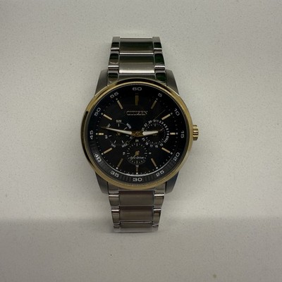 CITIZEN ECO-DRIVE GN-4W-S *AS-IS* (WORKING) Black & Gold