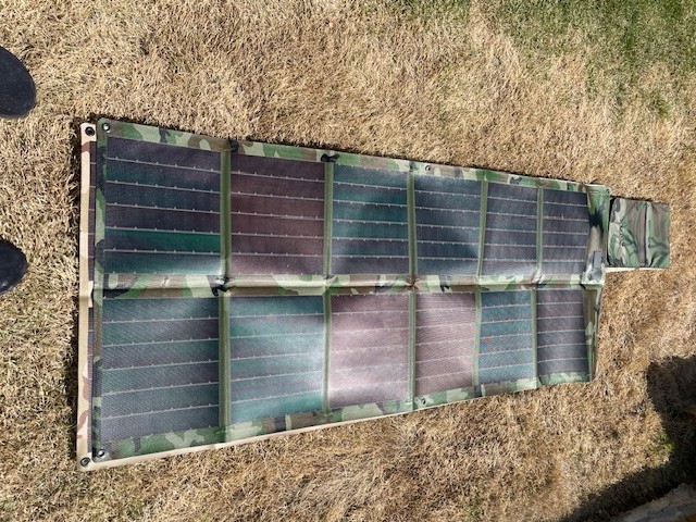 Powerenz 75W Foldable Solar Panel&ndash; Woodland Camo&ndash; Lightweight Military-Grade OEM