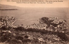 CPA - Panorama von MONACO und MONTE CARLO - A...