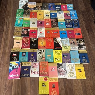 Danielle Steel 63x Book Bundle. Job Lot. Paperback Books. Free Delivery.